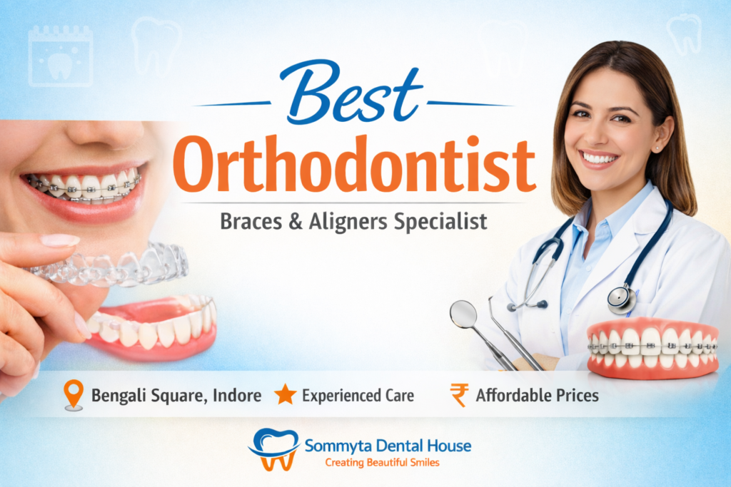 best orthodontist near bangali square Indore 