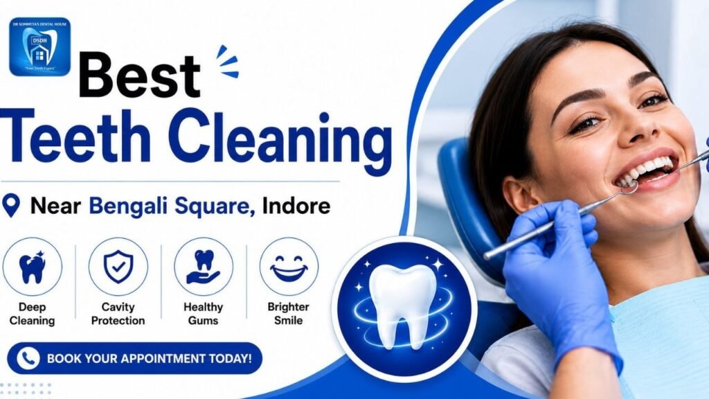 teeth cleaning near bengali square Indore